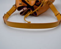 Louis Vuitton Noé PM Cuir Épi Jaune