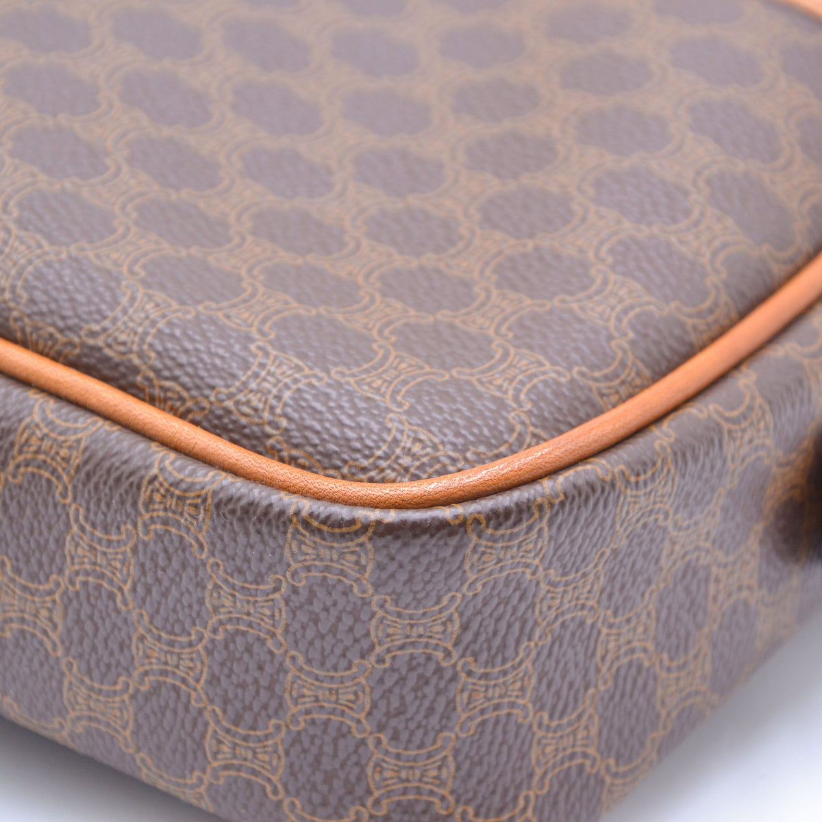 Céline Vintage Crossbody Toile Macadam