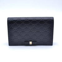 Gucci Wallet on Chain Guccissima Noir