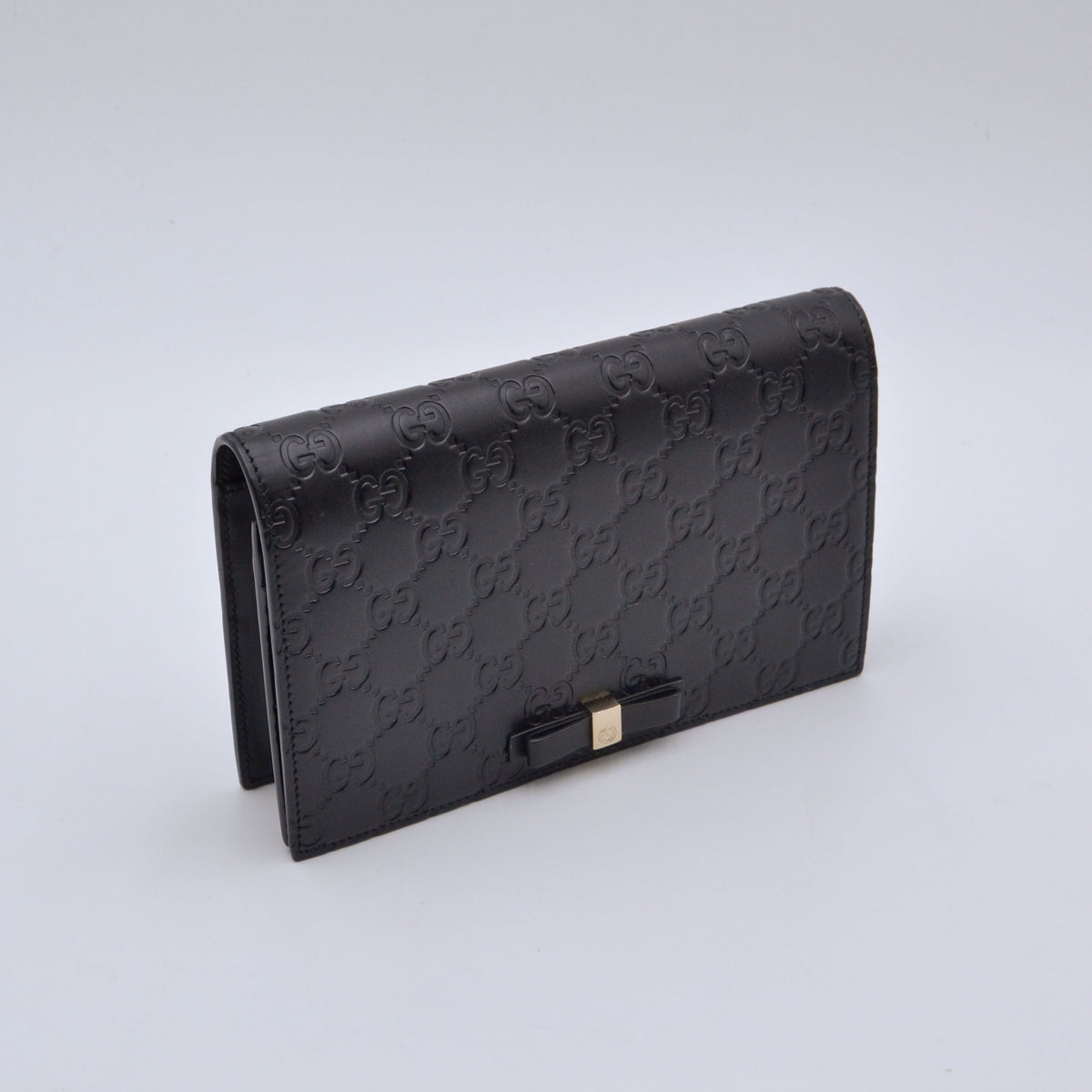 Gucci Wallet on Chain Guccissima Noir