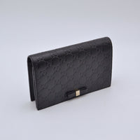 Gucci Wallet on Chain Guccissima Noir