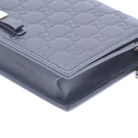 Gucci Wallet on Chain Guccissima Noir