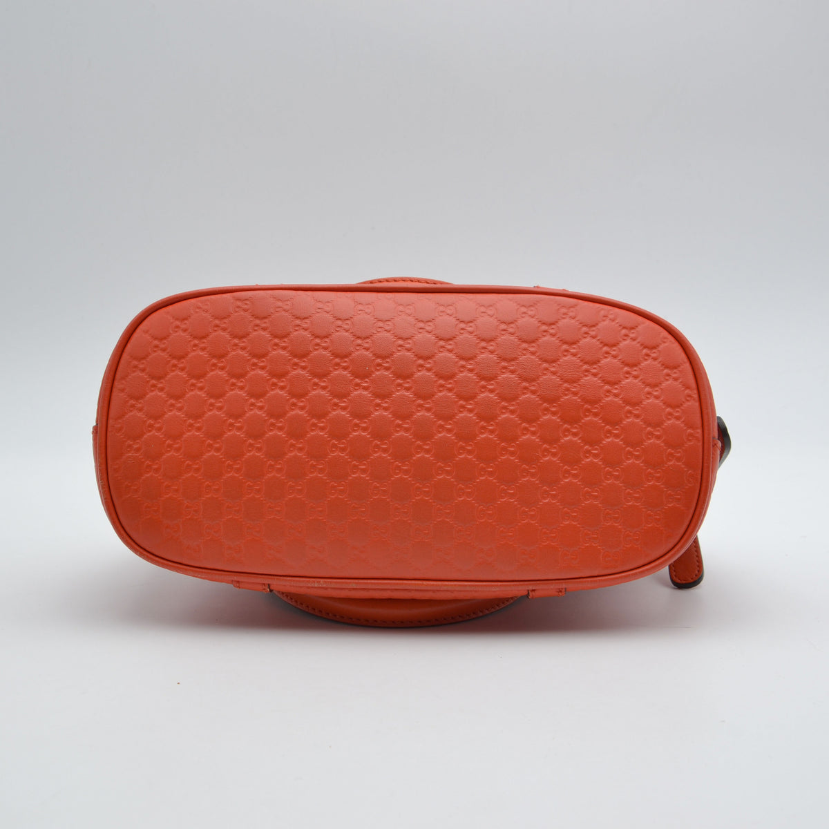 Sac Dome Guccissima cuir orange mandarine