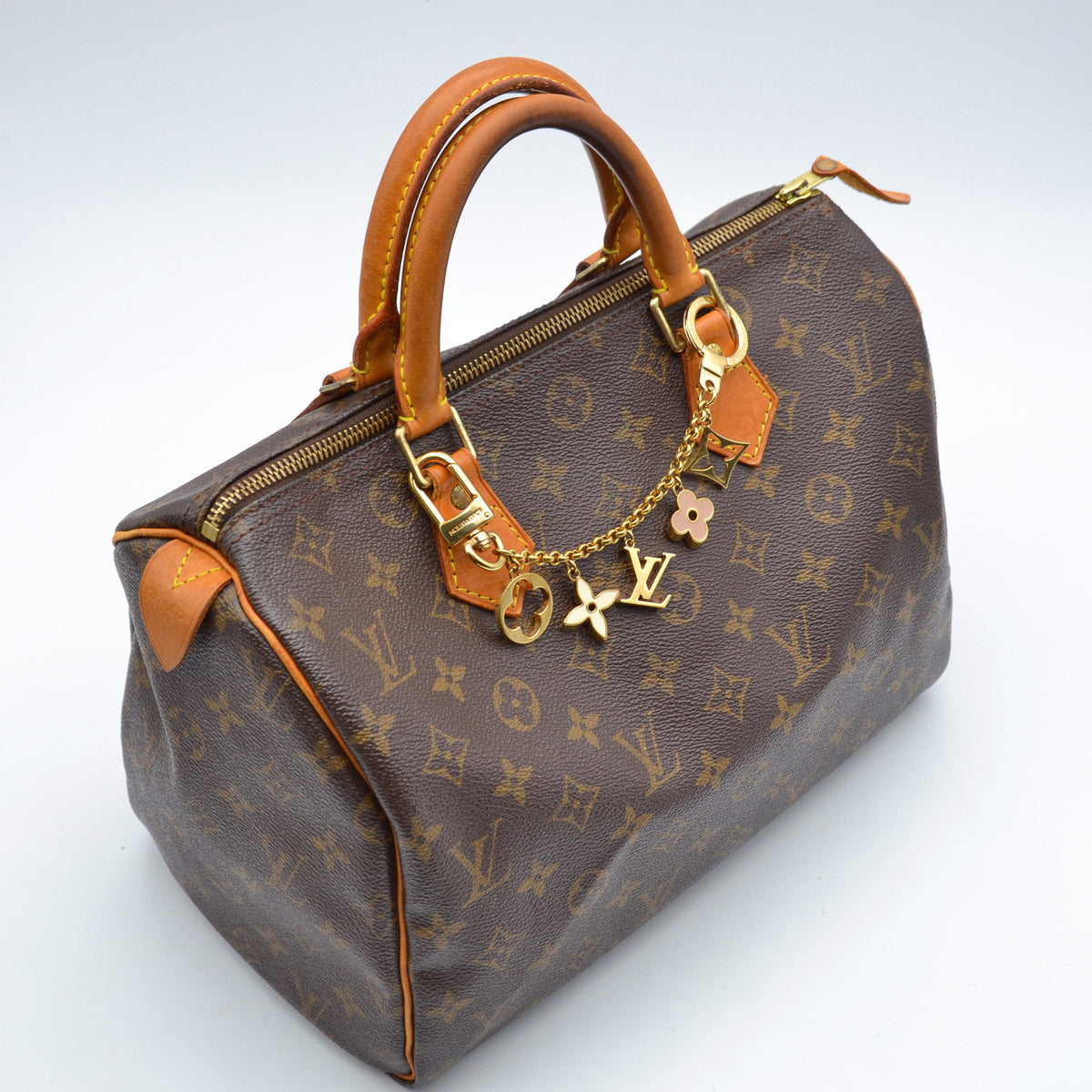 Louis Vuitton Bijou de Sac Chaîne Fleurs & Initiales LV