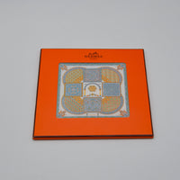 Foulard Hermès "Ciels Byzantins" Julia Abadie 1997
