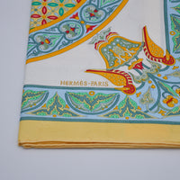 Foulard Hermès "Ciels Byzantins" Julia Abadie 1997