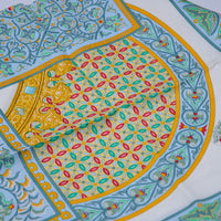 Foulard Hermès "Ciels Byzantins" Julia Abadie 1997