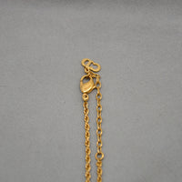 Christian Dior Collier Pendentif Soleil Félin Vintage