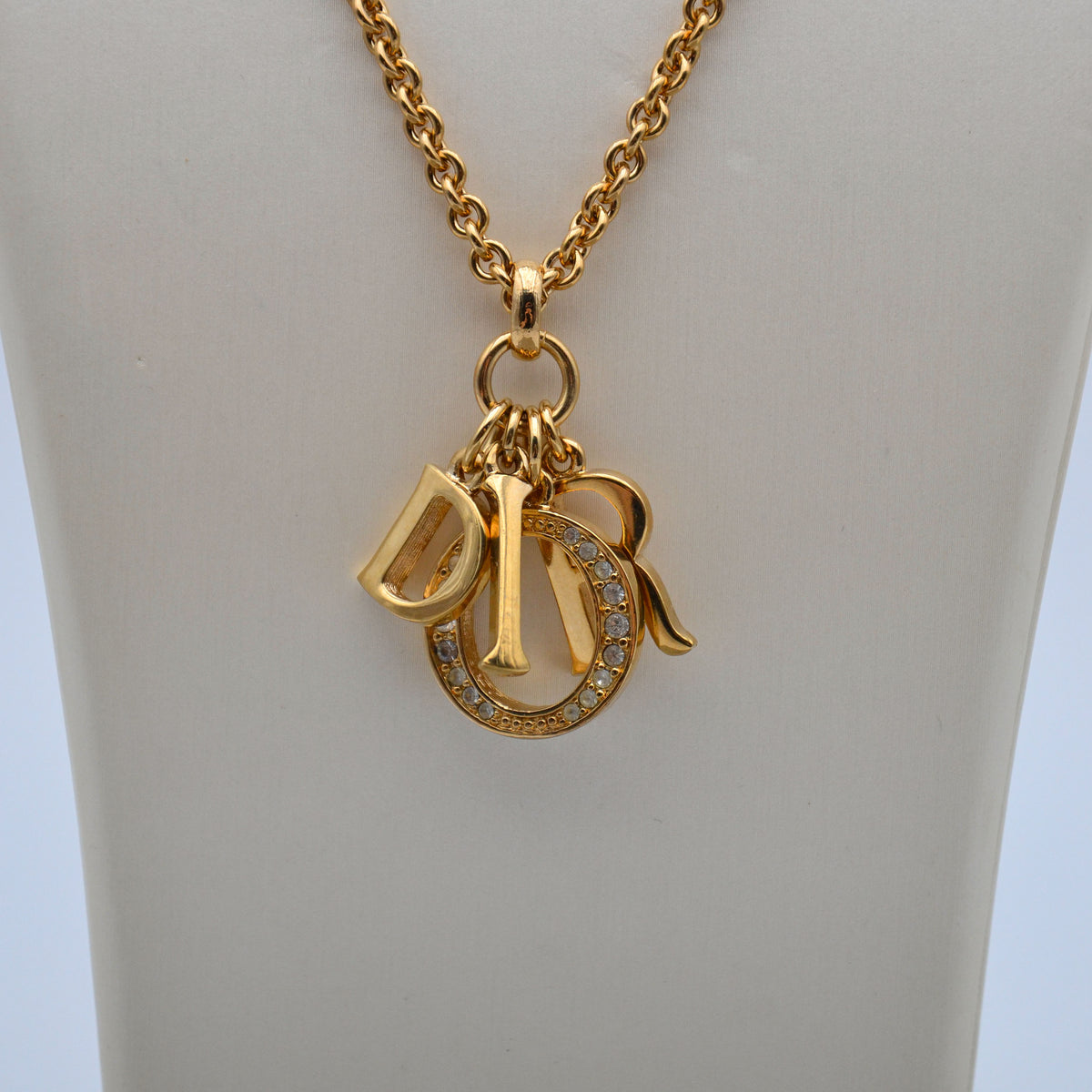 Christian Dior Collier Lettres D.I.O.R. Vintage