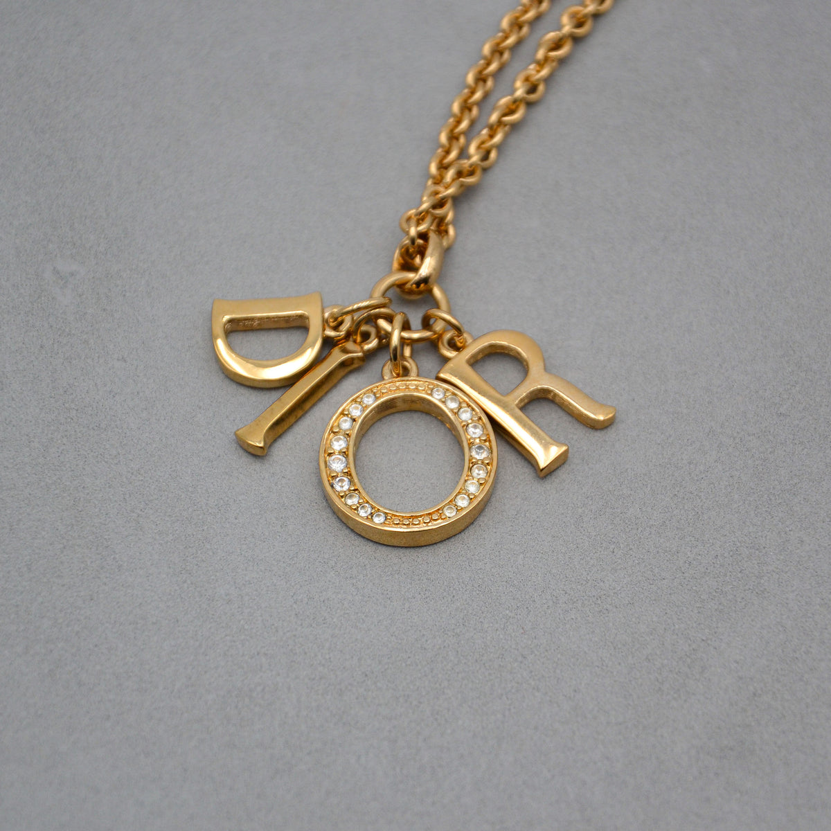 Christian Dior Collier Lettres D.I.O.R. Vintage