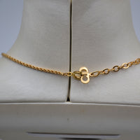 Christian Dior Collier Dé à Coudre & Nœud Vintage