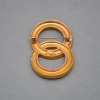 Céline  Broche Anneaux Entrelacés Vintage
