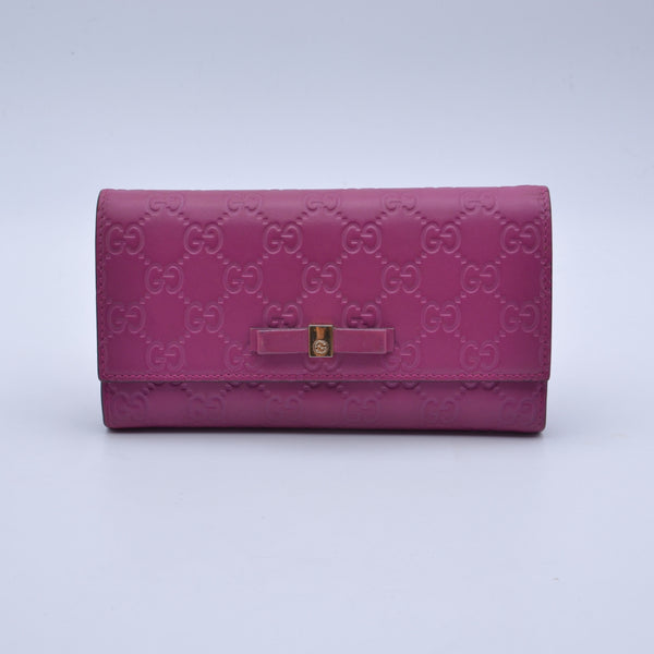Gucci Portefeuille Compagnon Guccissima