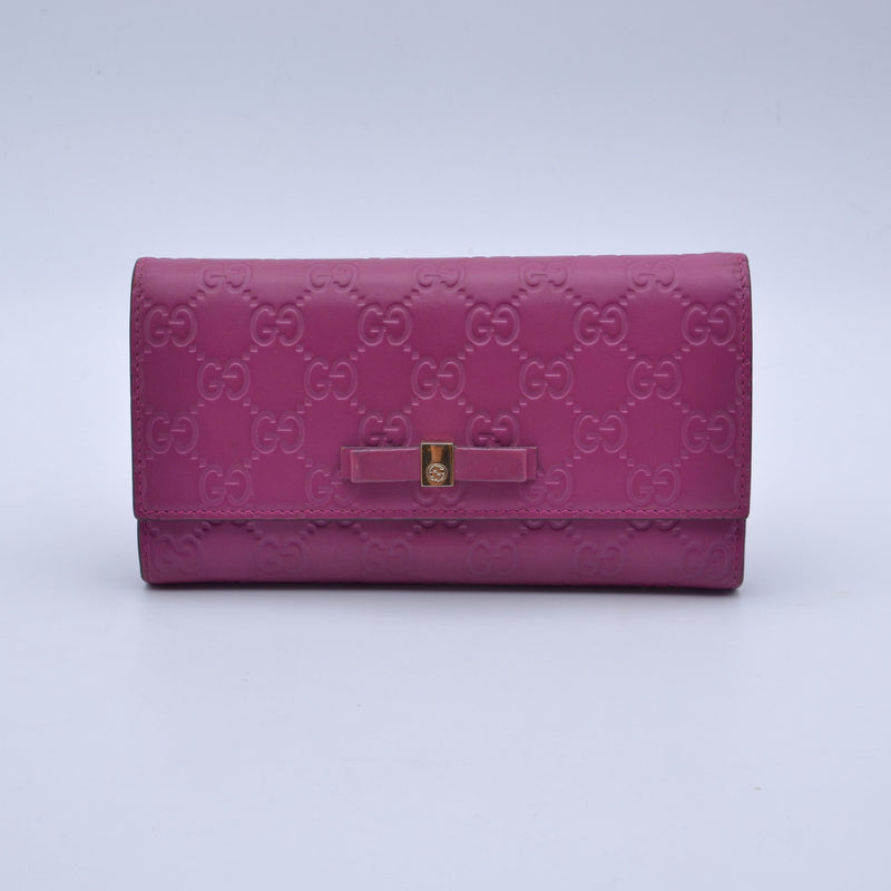 Gucci Portefeuille Compagnon Guccissima