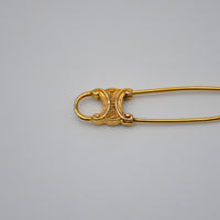 Broche Céline épingle logo Triomphe