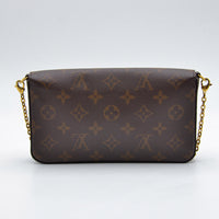 Pochette Félicie Louis Vuitton toile Monogram