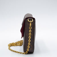 Pochette Félicie Louis Vuitton toile Monogram