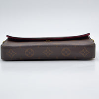 Pochette Félicie Louis Vuitton toile Monogram
