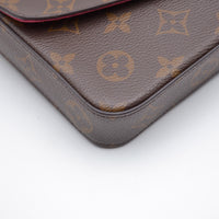 Pochette Félicie Louis Vuitton toile Monogram