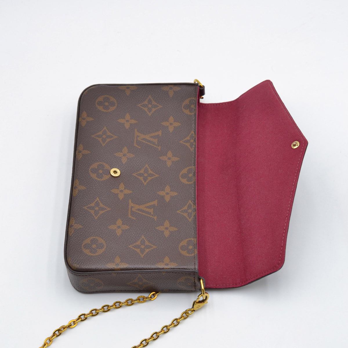 Pochette Félicie Louis Vuitton toile Monogram