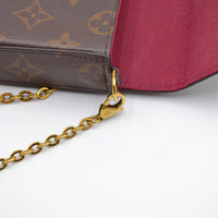 Pochette Félicie Louis Vuitton toile Monogram