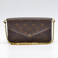 Pochette Félicie Louis Vuitton toile Monogram