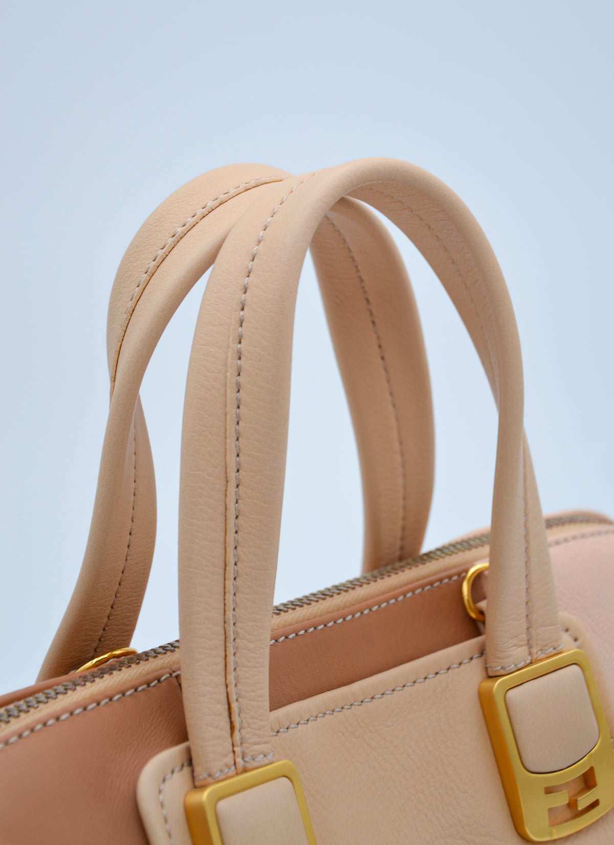 Sac Fendi Caméléon bicolore en cuir