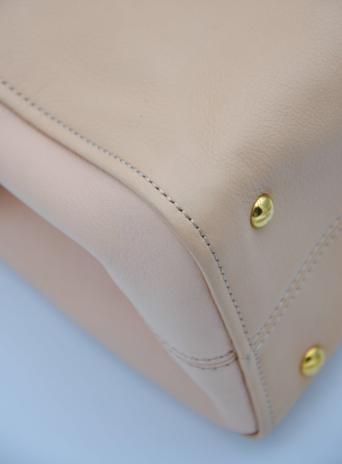 Sac Fendi Caméléon bicolore en cuir