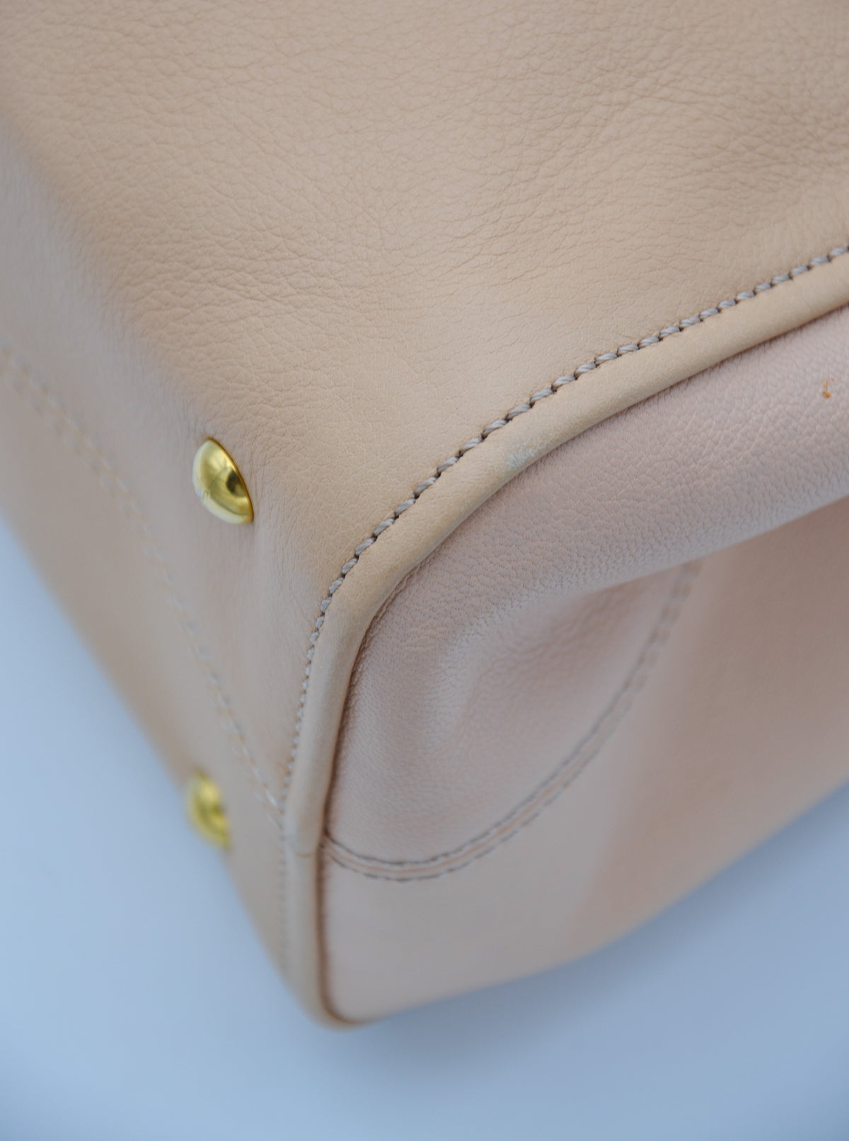 Sac Fendi Caméléon bicolore en cuir