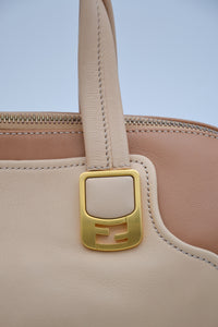 Sac Fendi Caméléon bicolore en cuir