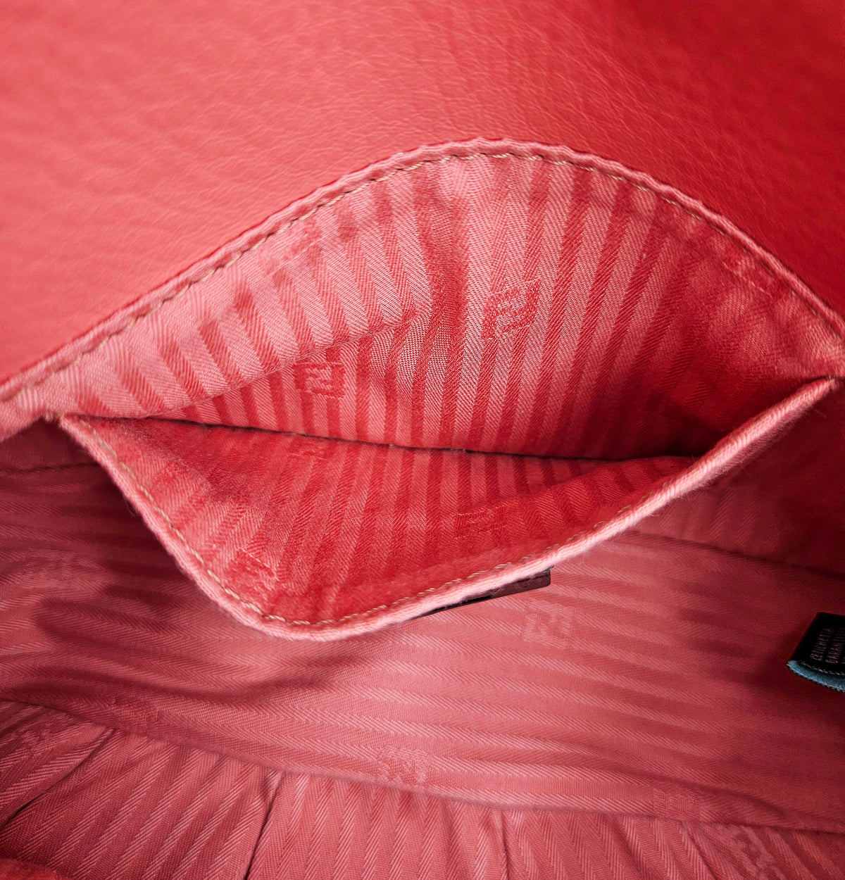 Sac Fendi Fendista Corail