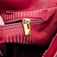 Fendi Mama Baguette Cuir Rouge