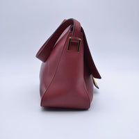 Fendi Mama Baguette Cuir Rouge