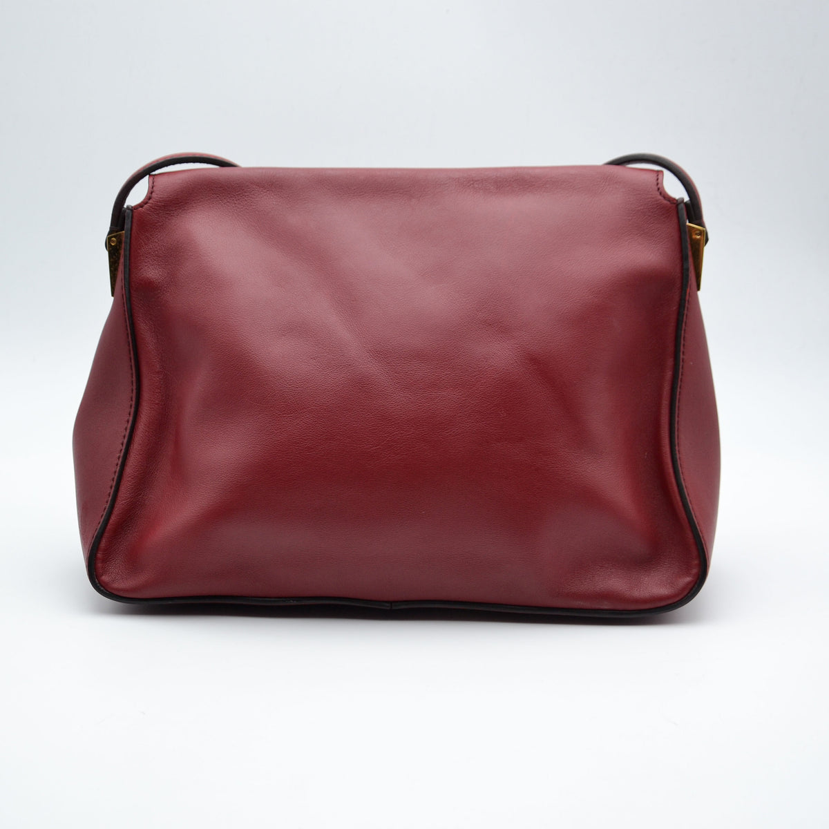 Fendi Mama Baguette Cuir Rouge