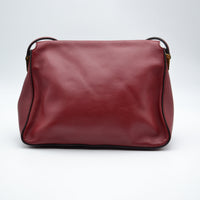 Fendi Mama Baguette Cuir Rouge