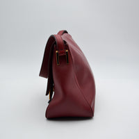 Fendi Mama Baguette Cuir Rouge