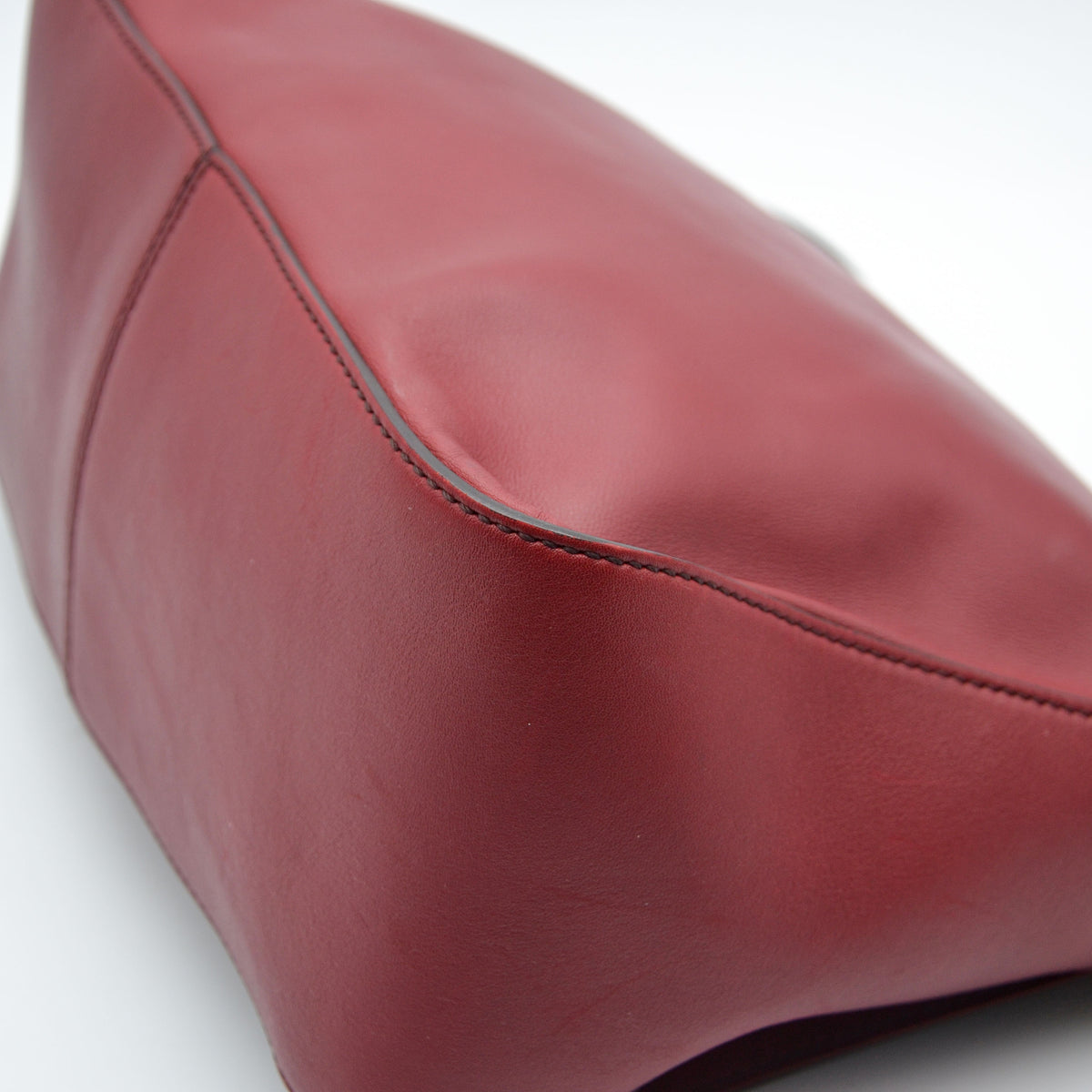 Fendi Mama Baguette Cuir Rouge