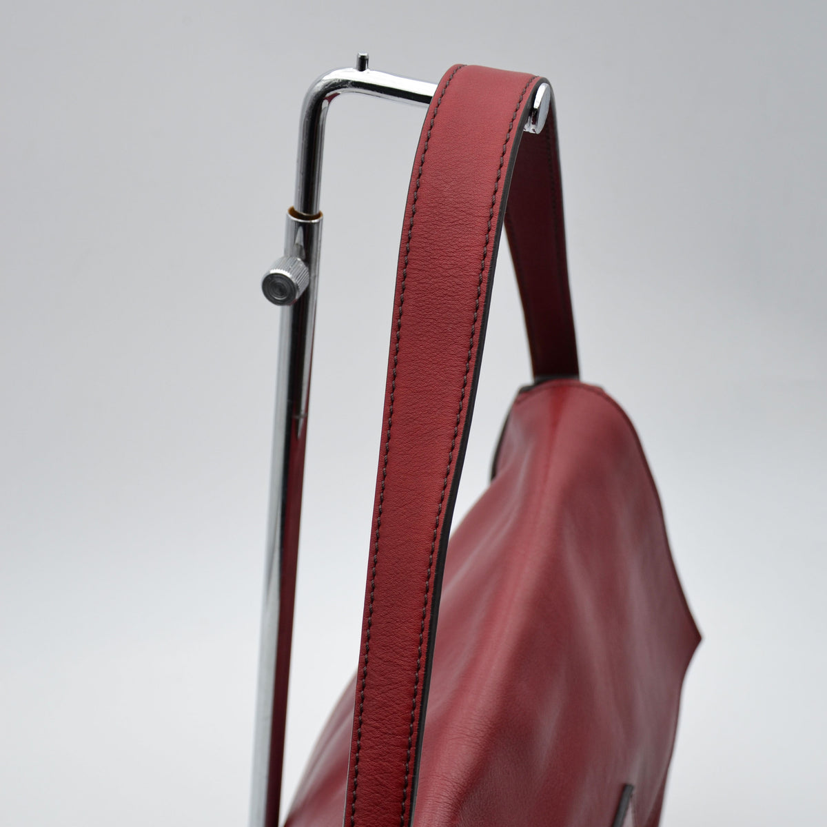 Fendi Mama Baguette Cuir Rouge