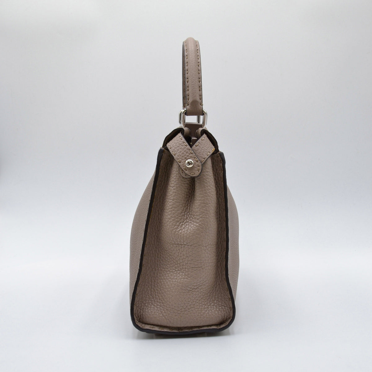 Sac Fendi Peekaboo Selleria cuir taupe