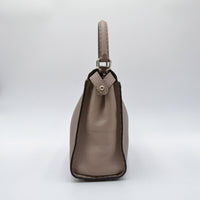 Sac Fendi Peekaboo Selleria cuir taupe