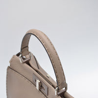 Sac Fendi Peekaboo Selleria cuir taupe