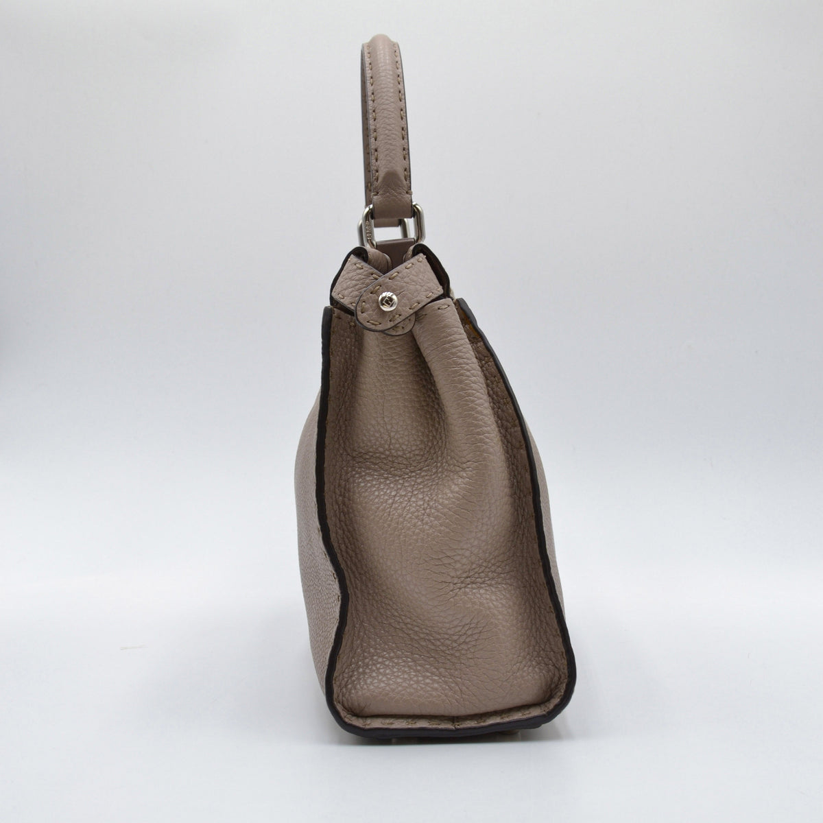 Sac Fendi Peekaboo Selleria cuir taupe