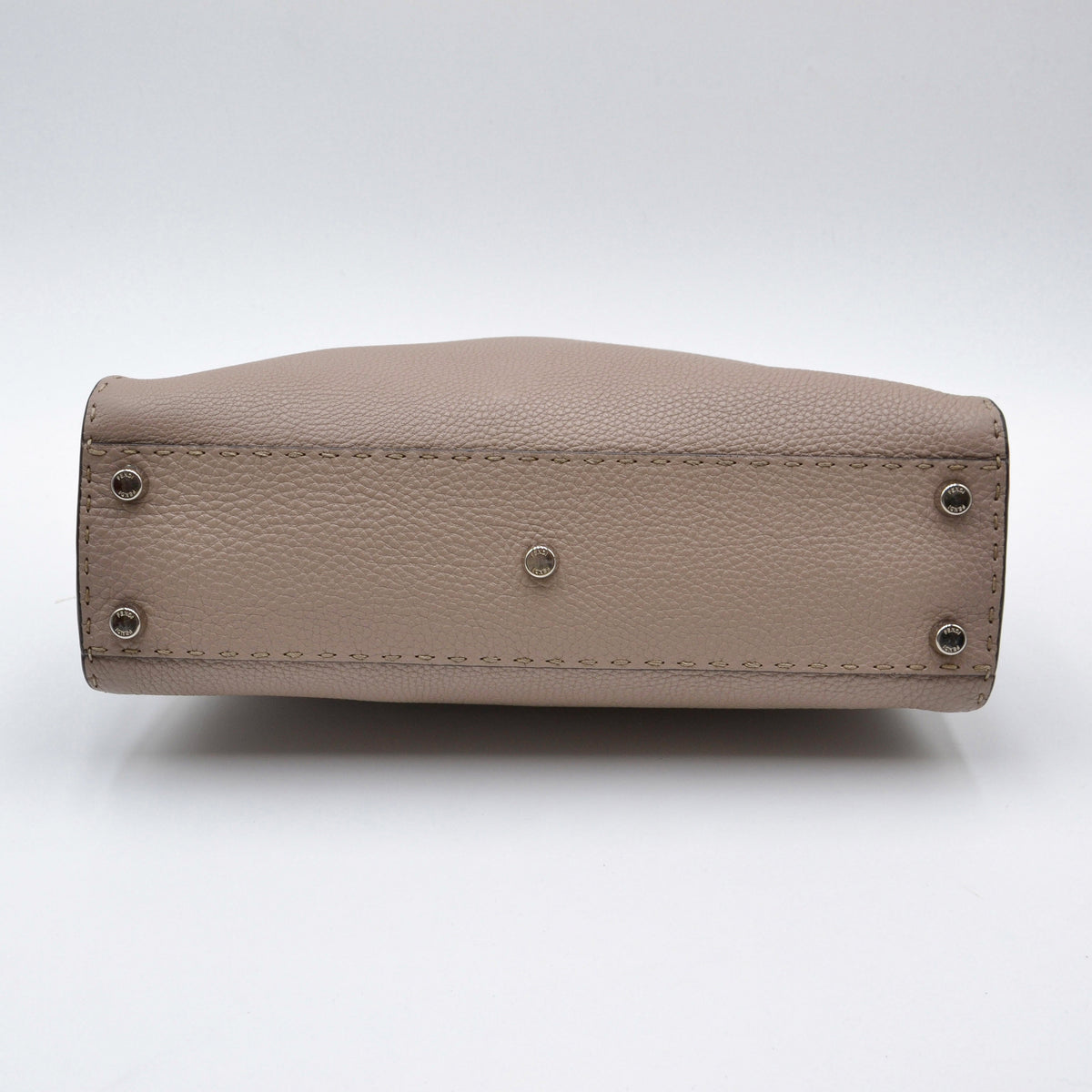 Sac Fendi Peekaboo Selleria cuir taupe