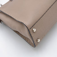 Sac Fendi Peekaboo Selleria cuir taupe