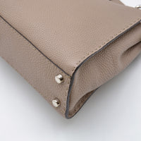 Sac Fendi Peekaboo Selleria cuir taupe