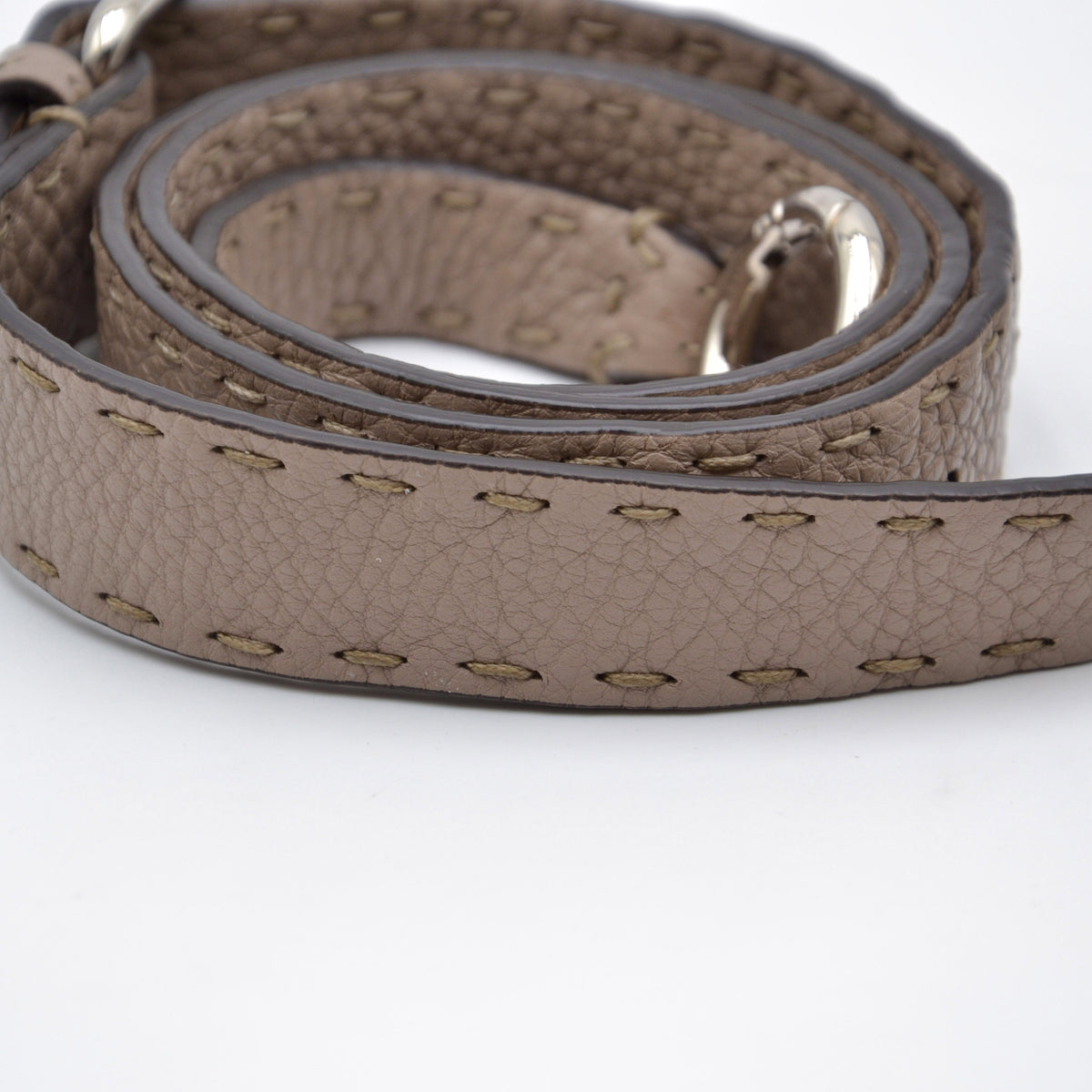 Sac Fendi Peekaboo Selleria cuir taupe