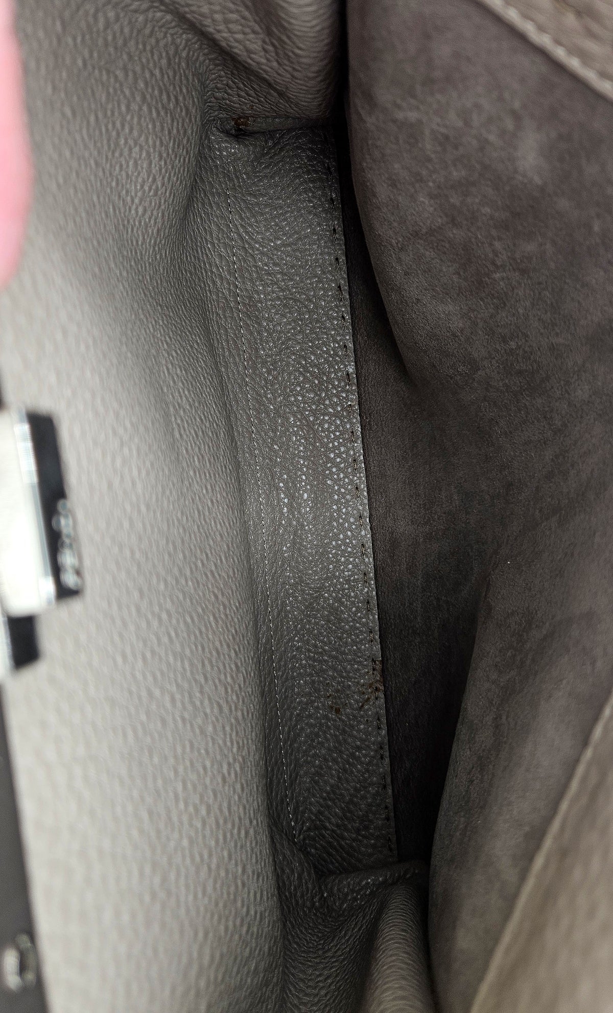 Sac Fendi Peekaboo Selleria cuir taupe
