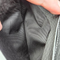 Portefeuille Fendi Selleria Cuir Grainé Gris Anthracite Unisexe