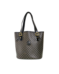 Celine Macadam Black Canvas Tote