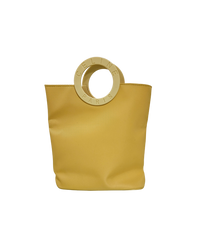 Céline Yellow Nylon Mini Bag